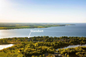 Gemütliche Ferienhütte am See mit großem Garten Rechlin
